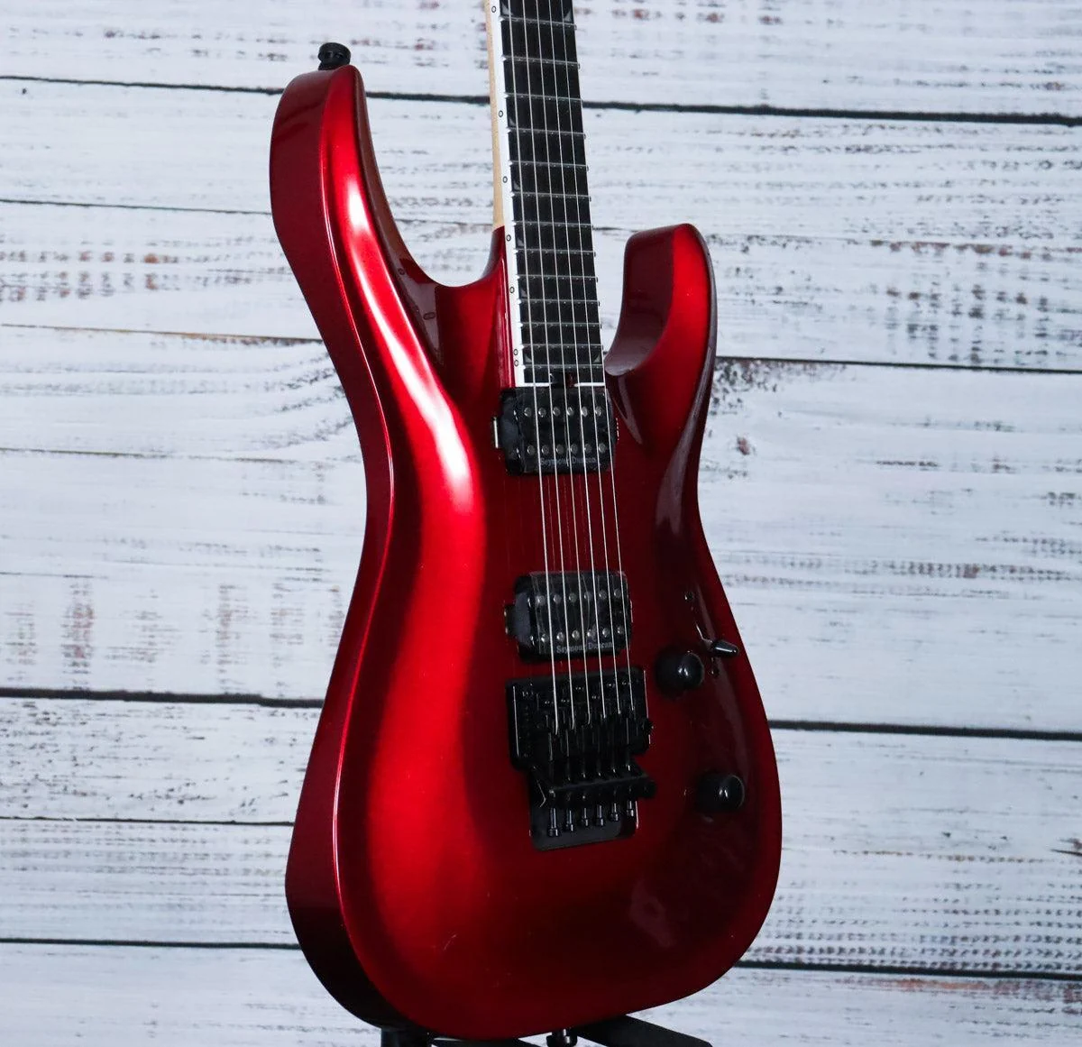 Jackson Pro Plus Soloist SLA2 Electric Guitar w/Floyd Rose & Bag| Red Crystal (FREE SHIPPING) - Image 4