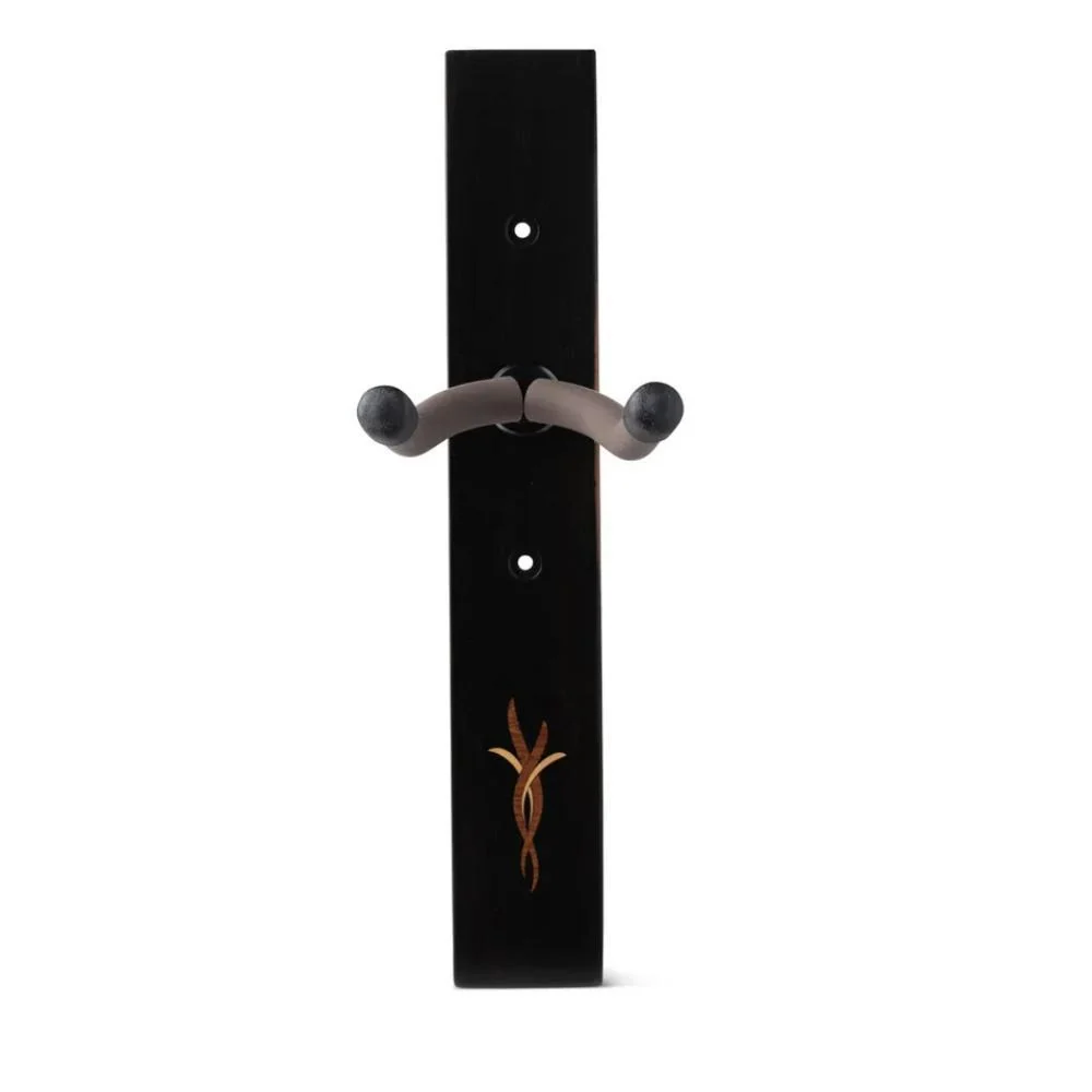 Taylor Guitar Wall Hanger | Crelicam Ebony, Boxwood/Myrtlewood Inlays