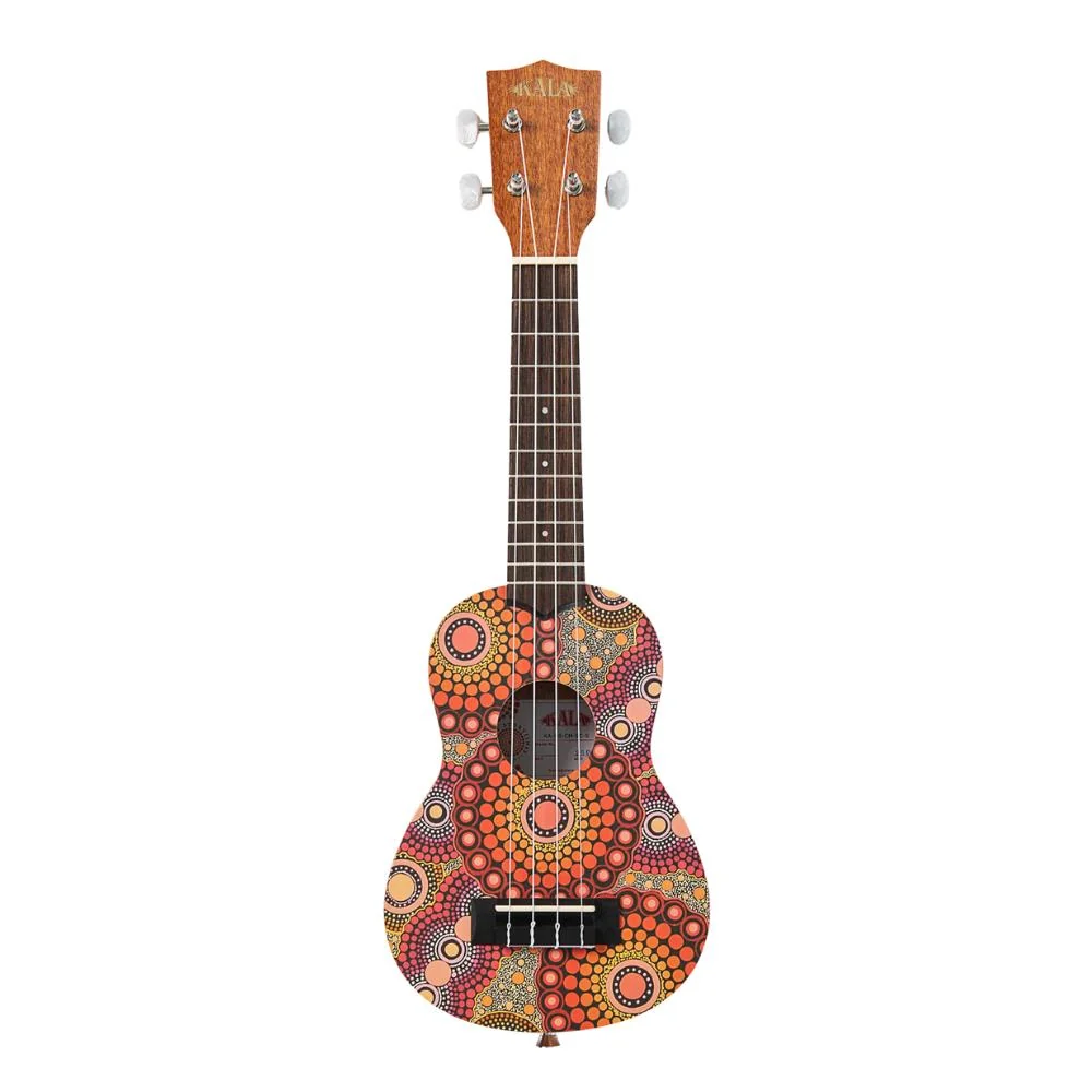 Kala Desert Storylines Soprano Ukulele w/Bag | Chantelle Muladad