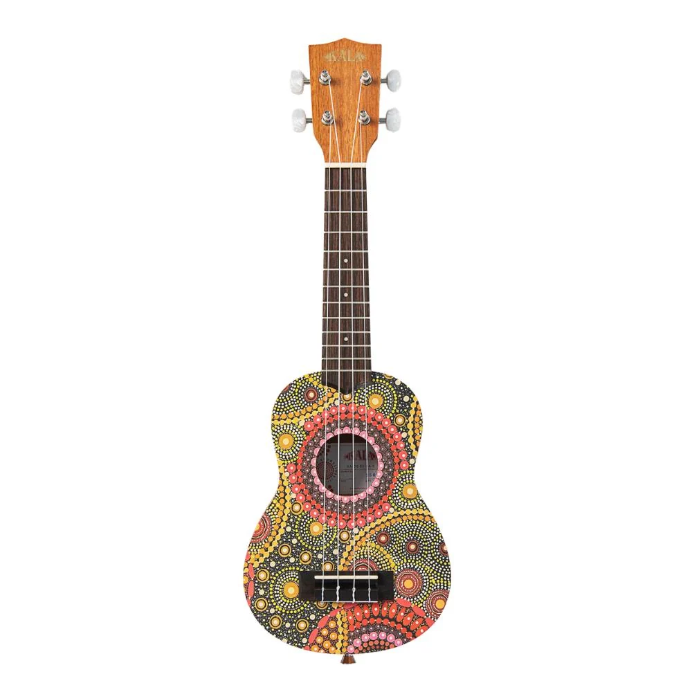 Kala Desert Storylines Soprano Ukulele w/Bag | Evelyn Young