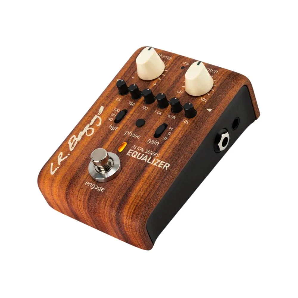 L.R. Baggs Align Series Equalizer Acoustic Guitar Pedal | 6-Band EQ & Anti-Feedback Notch Filter