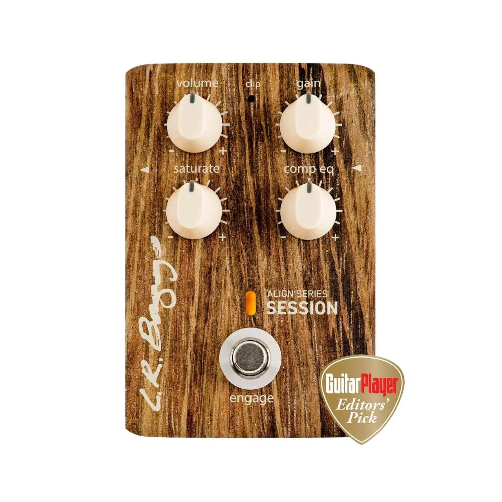 L.R. Baggs Align Series Session Acoustic Guitar Pedal | Warmth, Saturation, Compression - Image 2