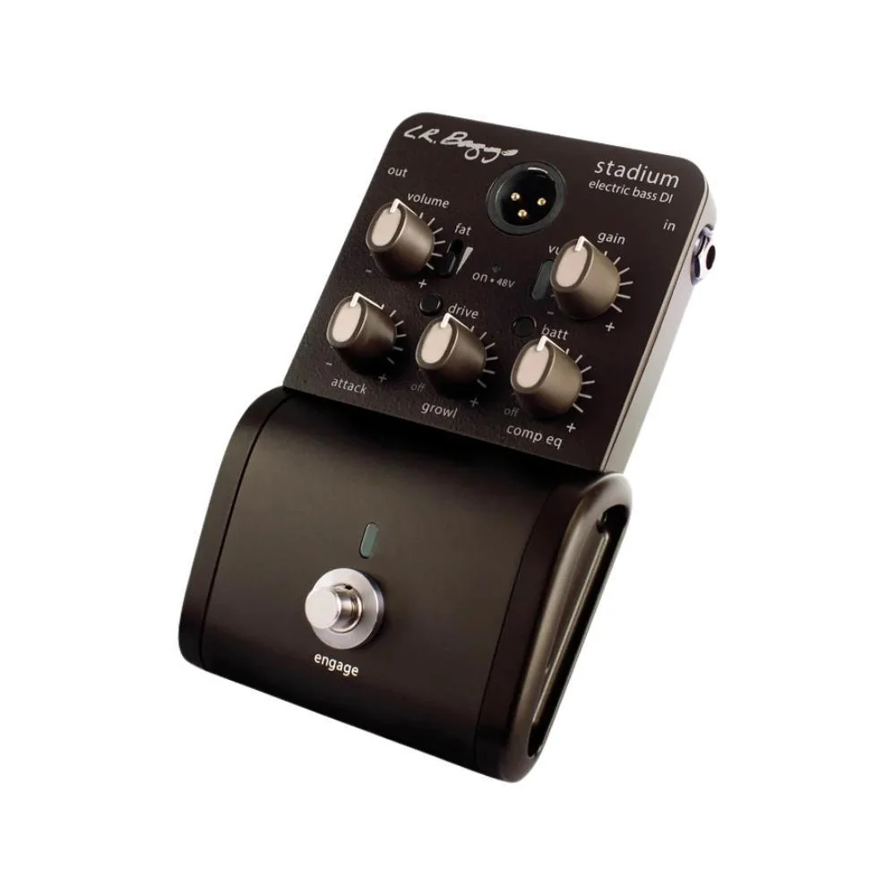 L.R. Baggs Stadium DI Electric Bass Preamp + Direct Box | Growl, Attack, Compression EQ - Image 2