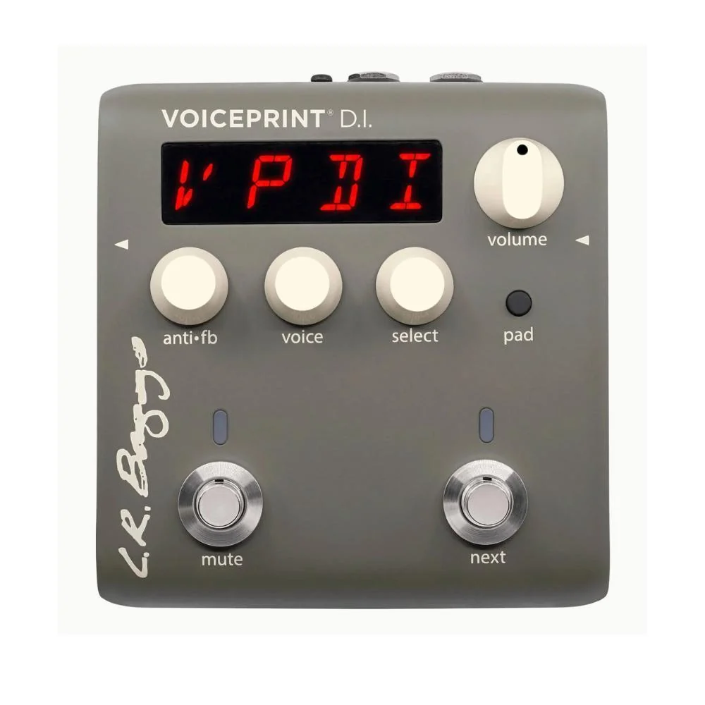 L.R. Baggs Voiceprint DI Acoustic Guitar Impulse Response Pedal | Anti-Feedback, EQ, Preamp