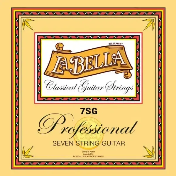 LaBella Classical 7-String Guitar Set