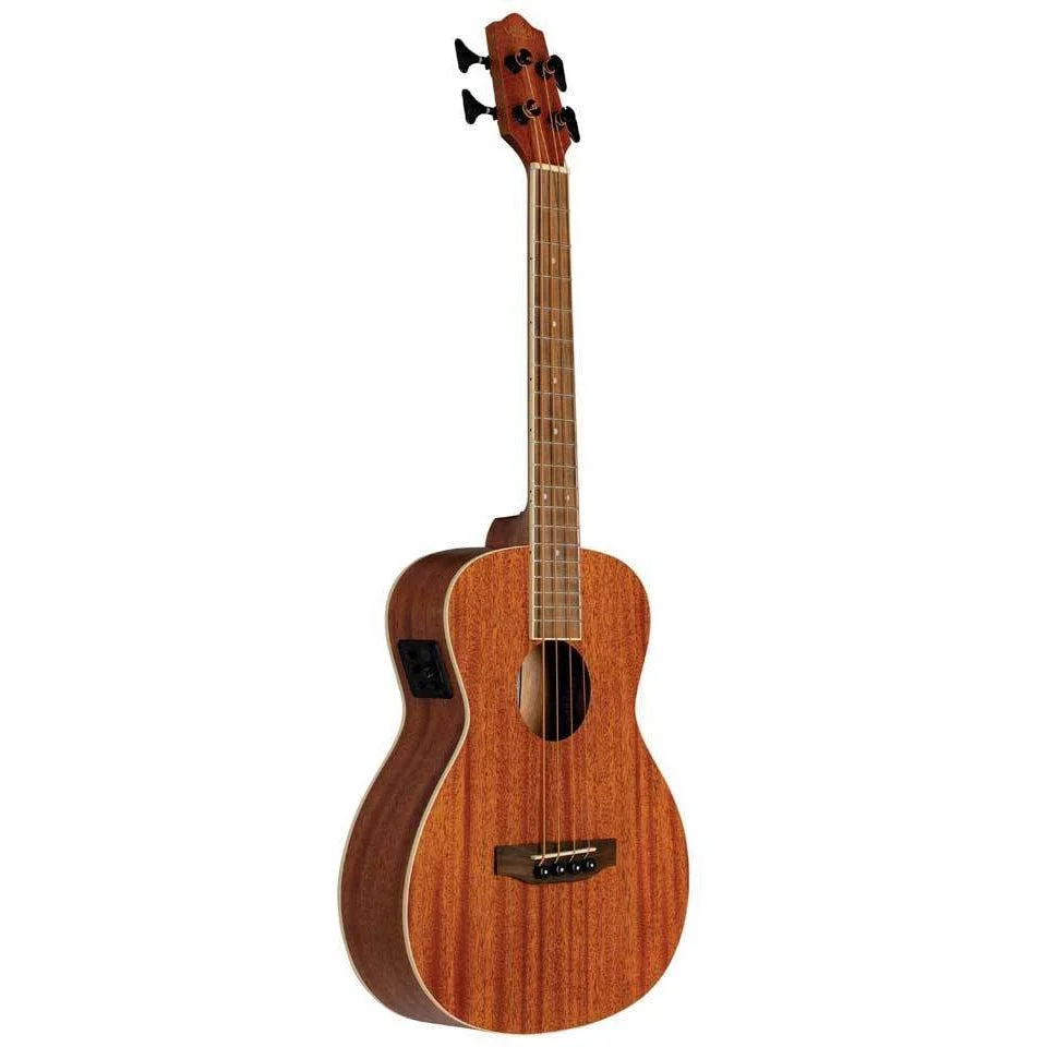 Lanikai Acoustic-Electric Bass Ukulele w/Gig Bag | Mahogany - Image 6