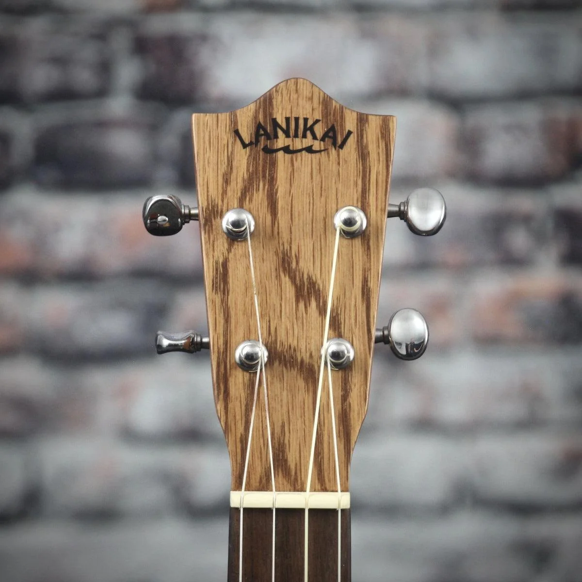 Lanikai Baritone Acoustic/Electric Ukulele | Oak - Image 5