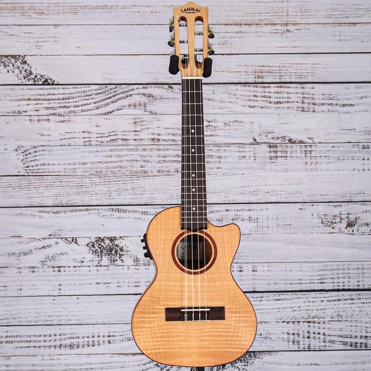 Lanikai 5-String Tenor Electric Ukulele | Flame Maple - Image 2