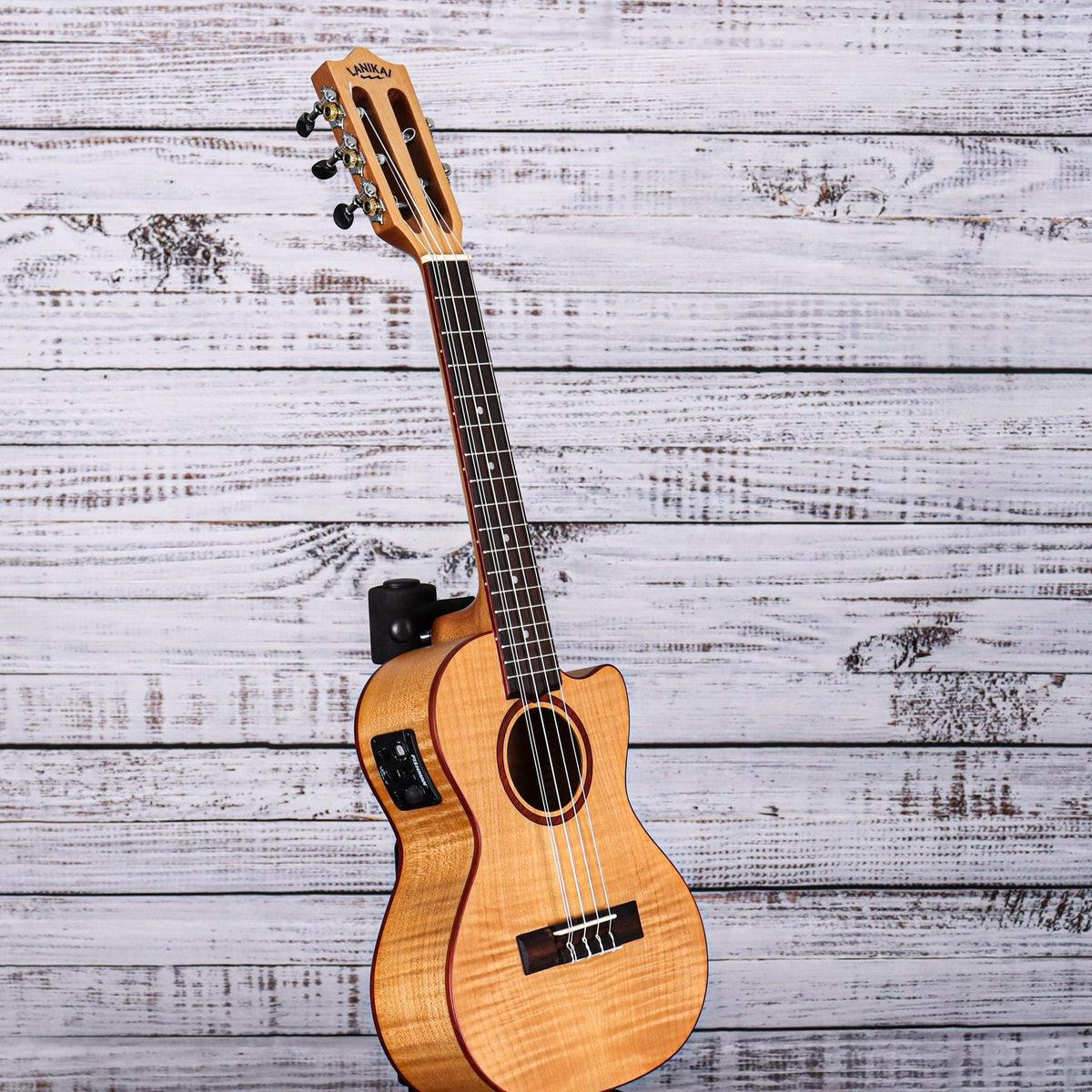 Lanikai 5-String Tenor Electric Ukulele | Flame Maple - Image 3