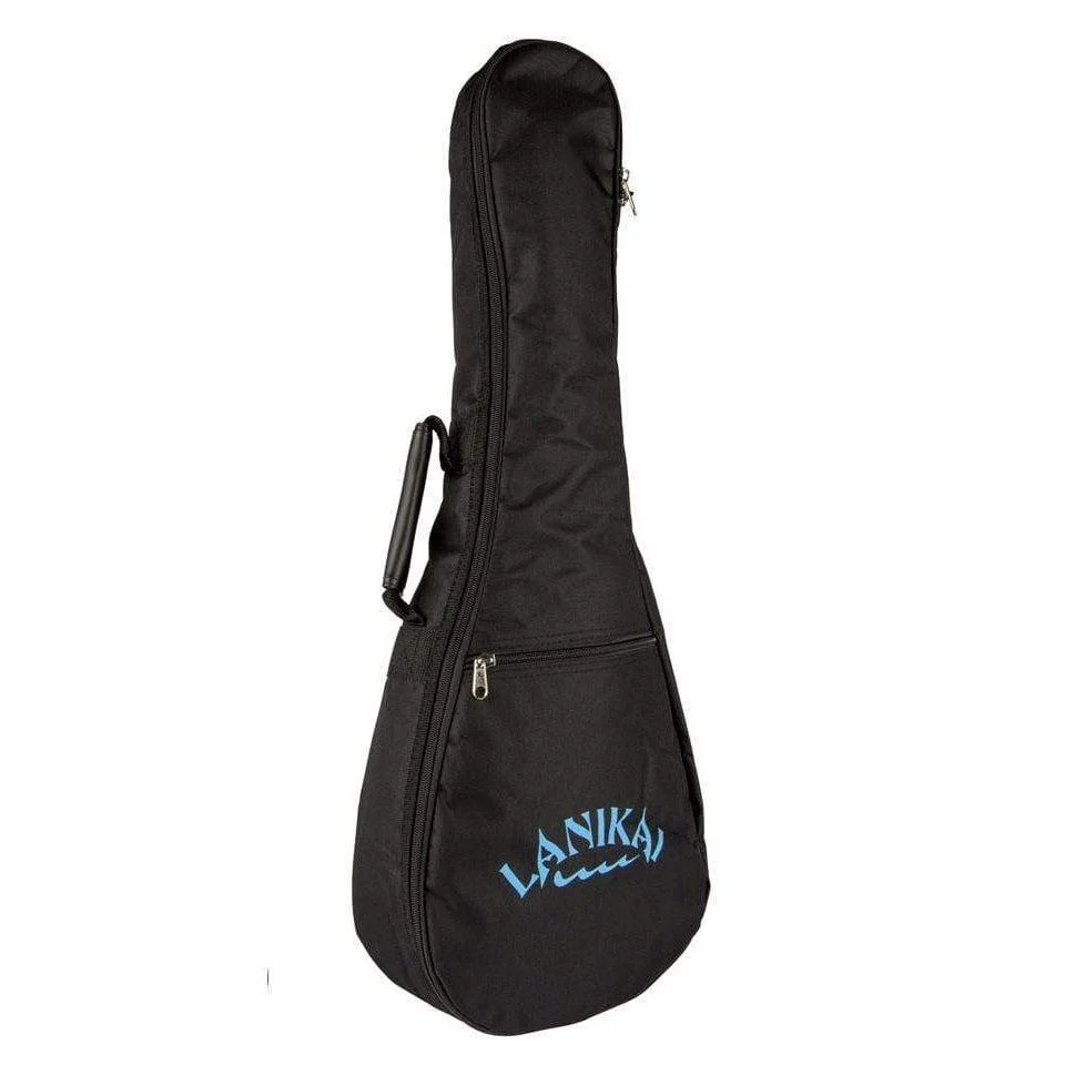 Lanikai Baritone Acoustic-Electric Ukulele w/ Gig Bag | Flame Maple - Image 4