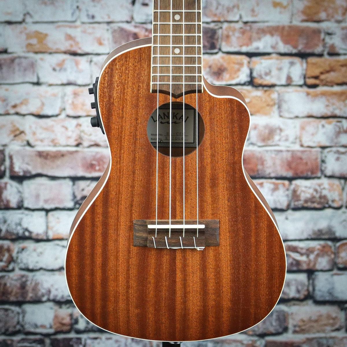 Lanikai Concert Cutaway Acoustic-Electric Ukulele w/Gig Bag | Mahogany