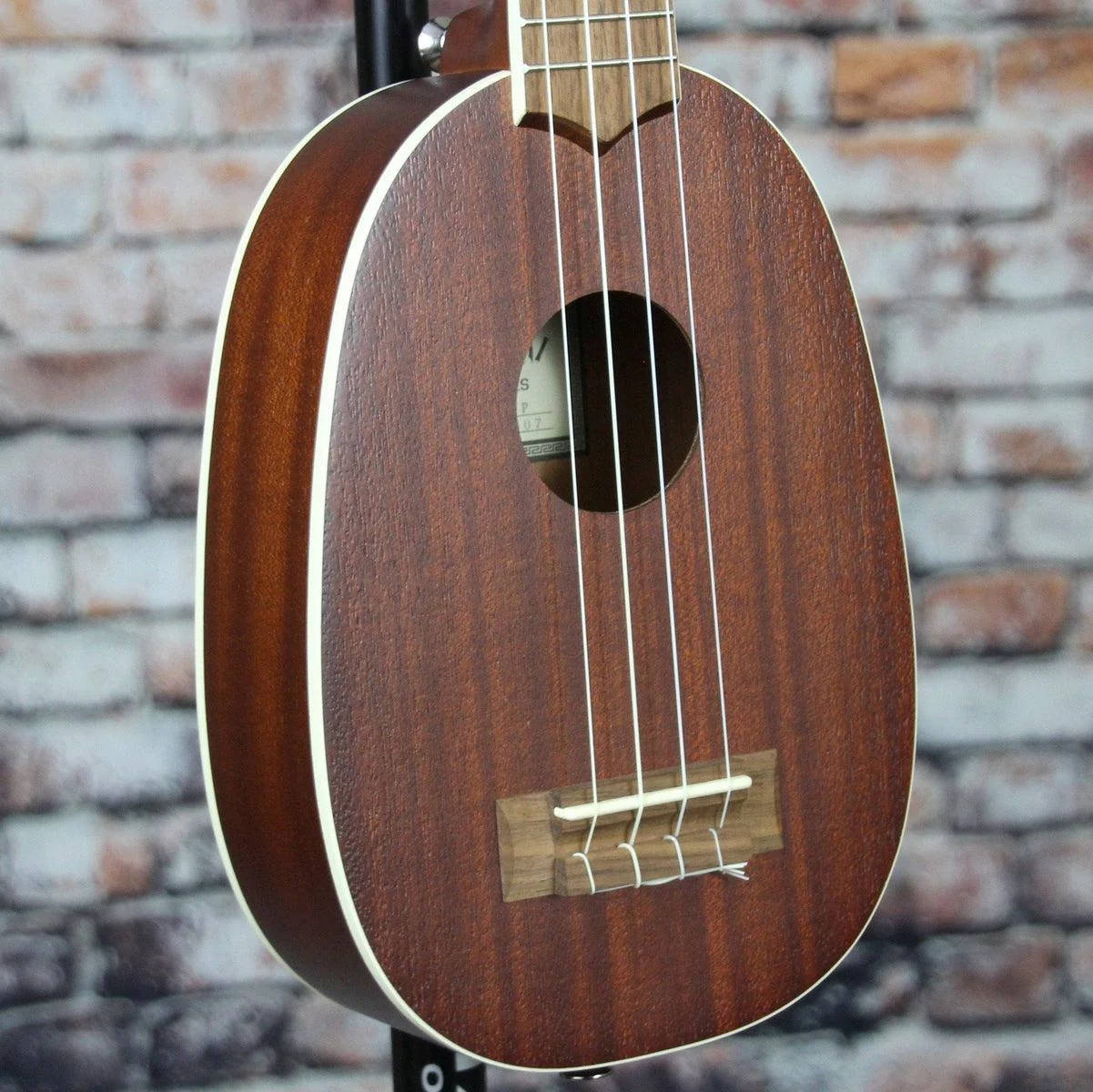 Lanikai Pineapple Soprano Ukulele w/Gig Bag | Mahogany - Image 3