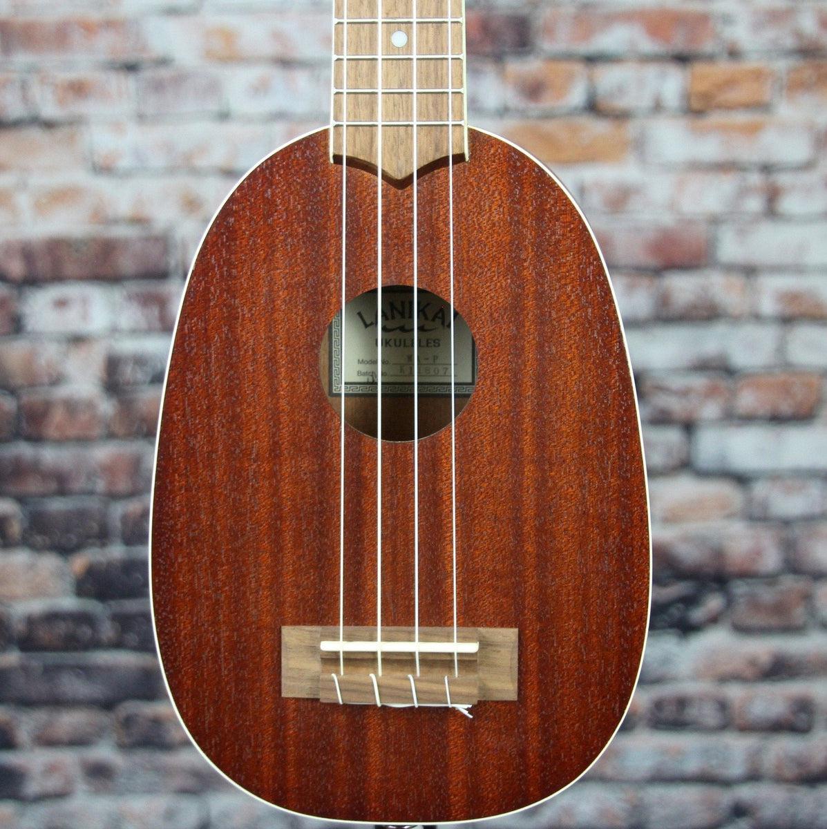 Lanikai Pineapple Soprano Ukulele w/Gig Bag | Mahogany - Image 4