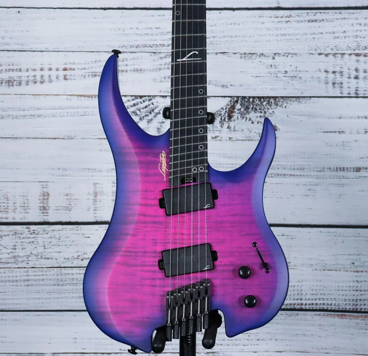 Legator Ghost G6FSS Multiscale Headless Electric Guitar | Hyper Nova Blue
