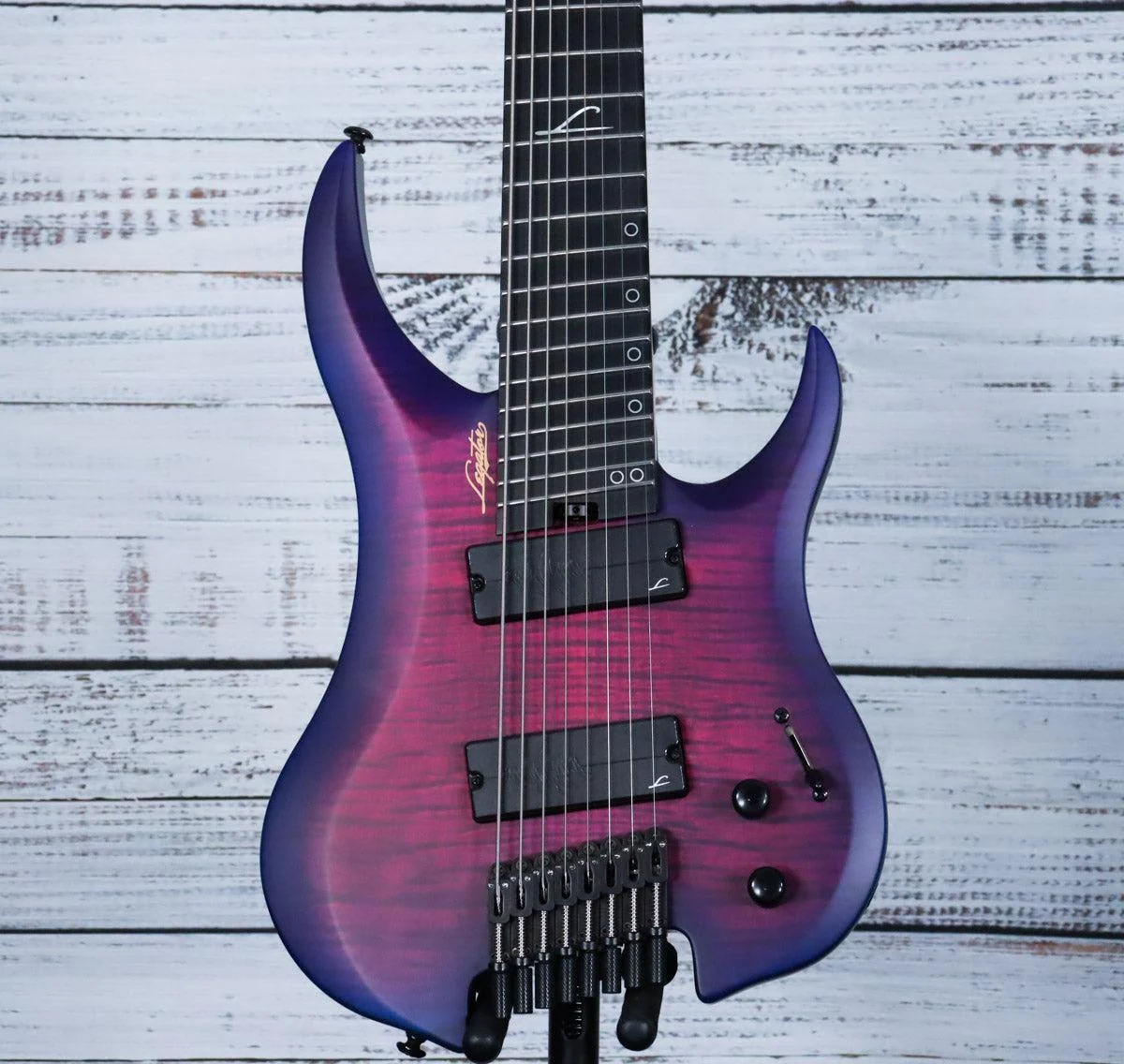 Legator Ghost G8FSS Multiscale Headless 8-String Electric Guitar | Hyper Nova Blue