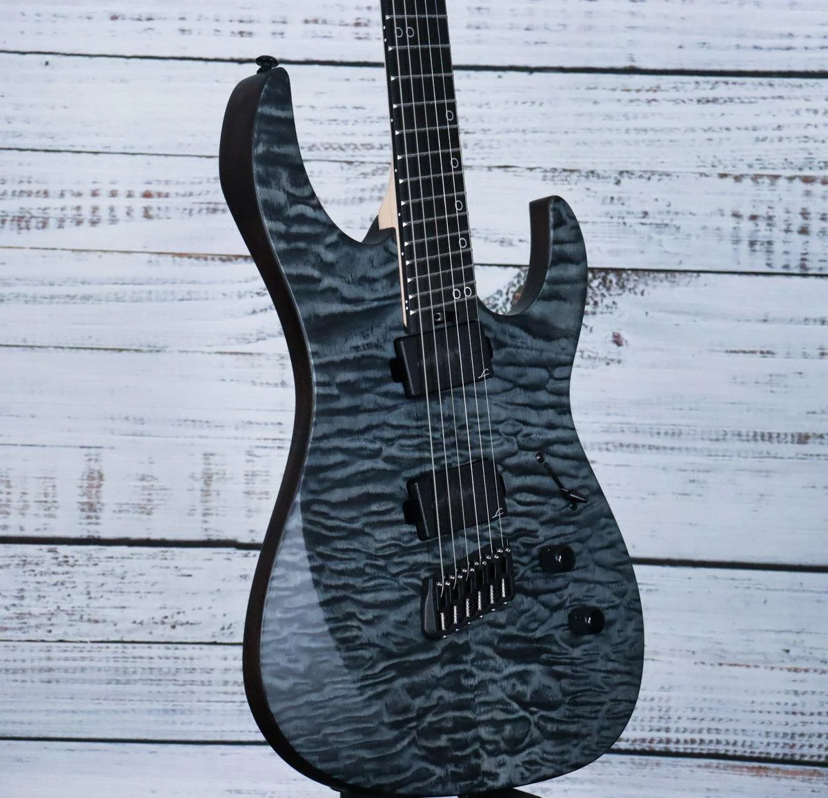 Legator Ninja N6FSS Multiscale Electric Guitar | Satin Black - Image 4