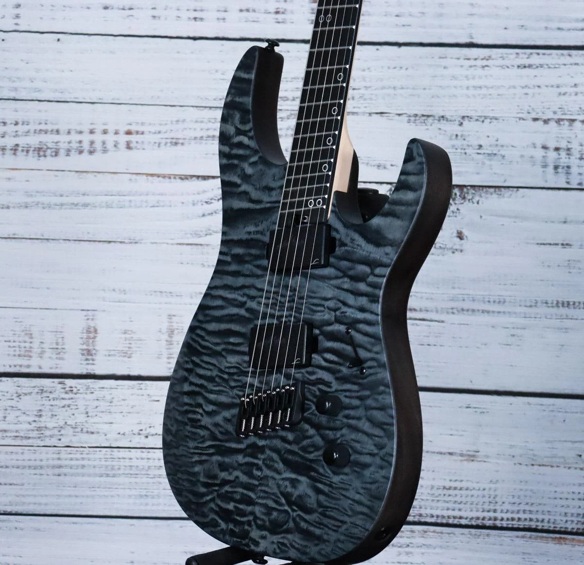 Legator Ninja N6FSS Multiscale Electric Guitar | Satin Black - Image 5