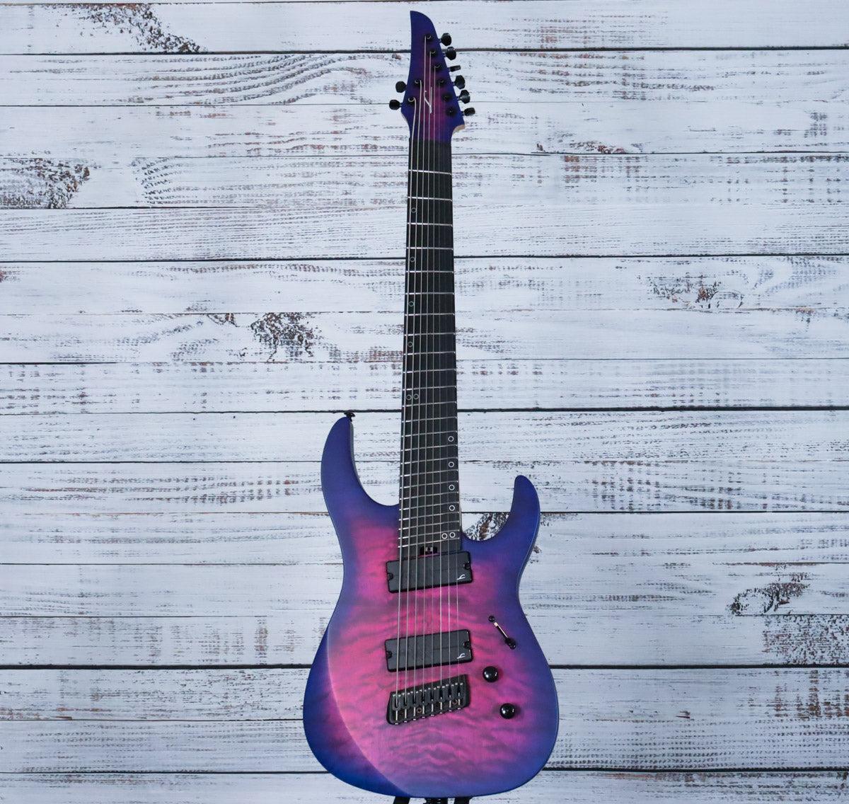 Legator Ninja N8FSS 8-String Electric Guitar | Hypernova Blue - Image 3