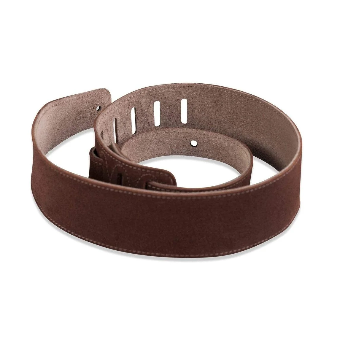 Levy's Suede Guitar Strap | Rust (2.5" Wide) - Image 2