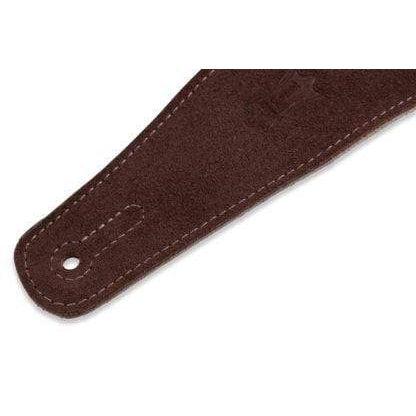 Levy's Suede Guitar Strap | Rust (2.5" Wide) - Image 3