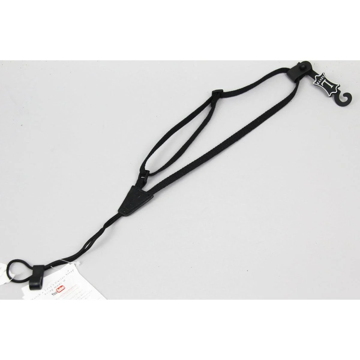 Levy's Classical Guitar & Ukulele Strap | Black (3/8" Narrow)