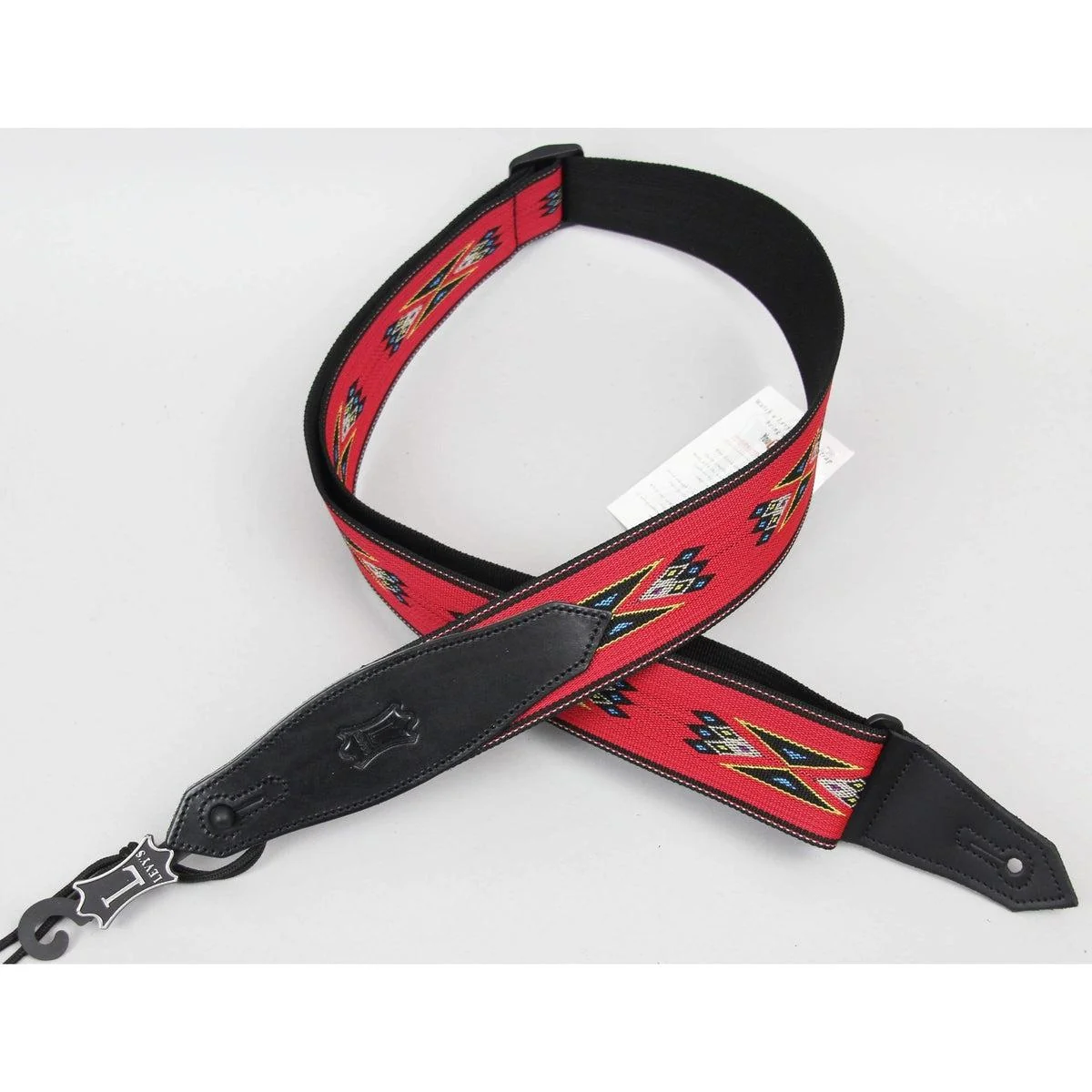 Levy's Polypro/Jacquard Weave Guitar Strap | Red (2")