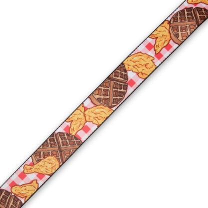 Levy's Tasty Grooves Polyester Guitar Strap | Chicken & Waffles (2") - Image 2