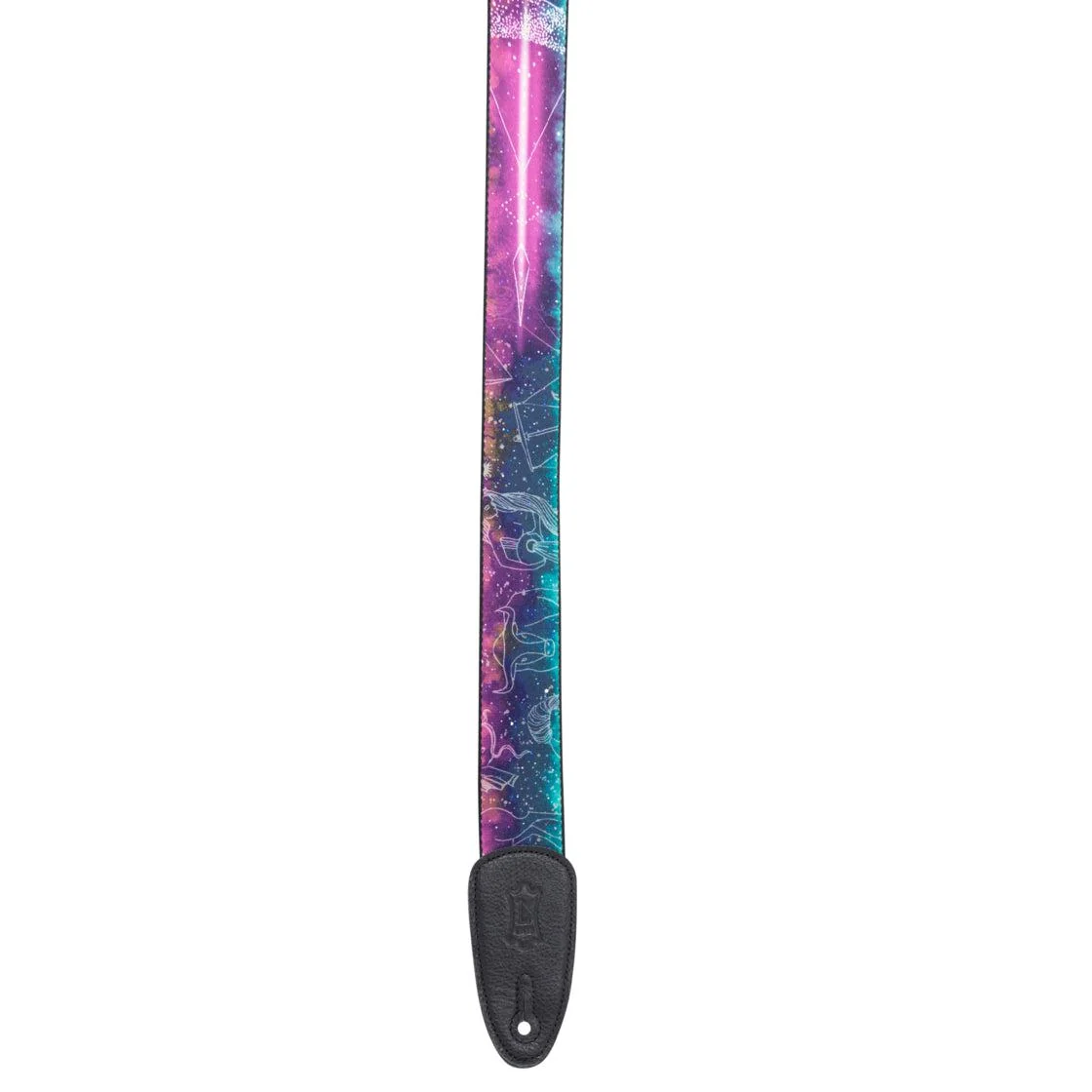 Levys Solar Series Cosmic Poly Print Guitar Strap | 2" - Image 2