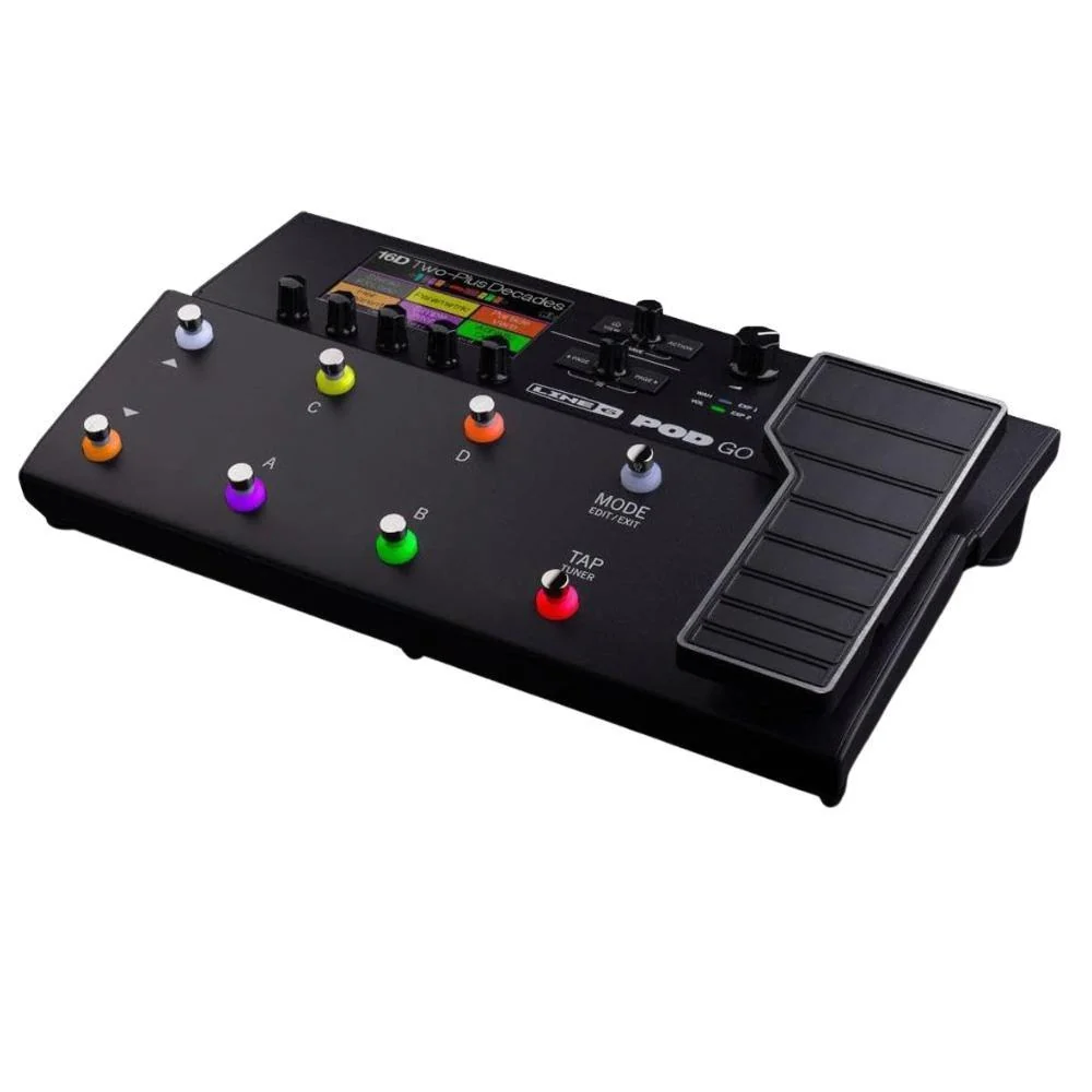 Line 6 POD GO Amp & Effects Processor w/Pedal | Simple Interface & Lightweight