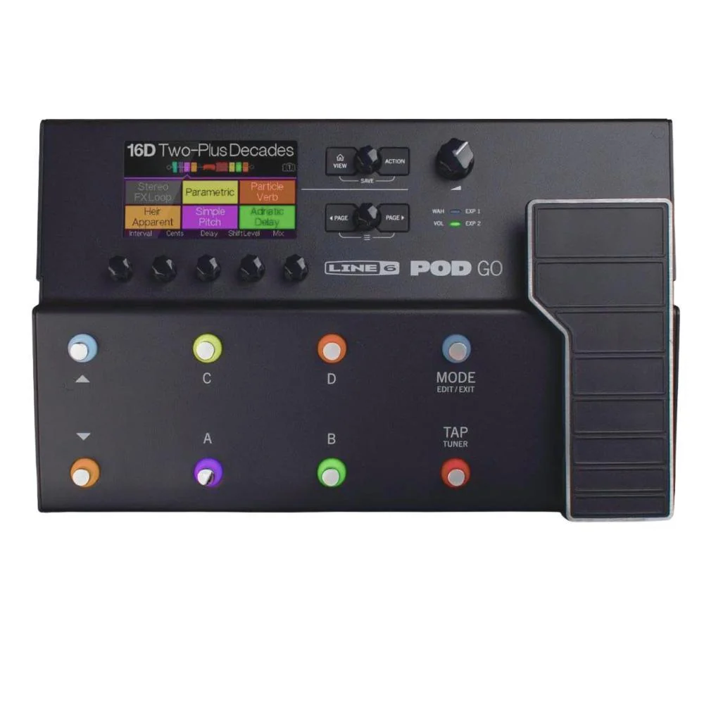 Line 6 POD GO Amp & Effects Processor w/Pedal | Simple Interface & Lightweight - Image 2