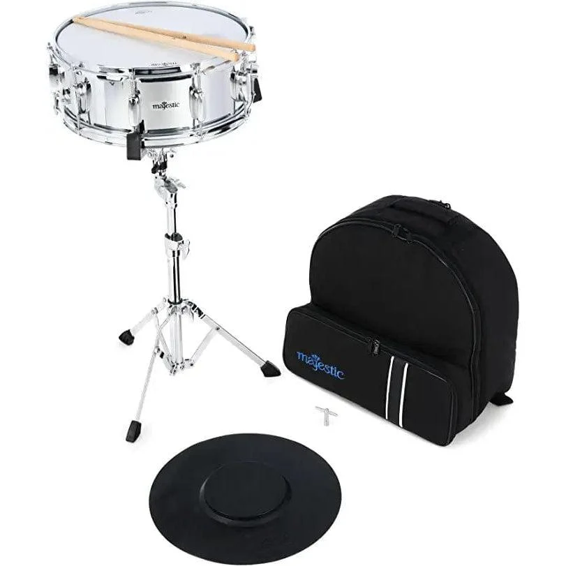 Majestic All-In-One Concert Snare Drum Kit w/Backpack