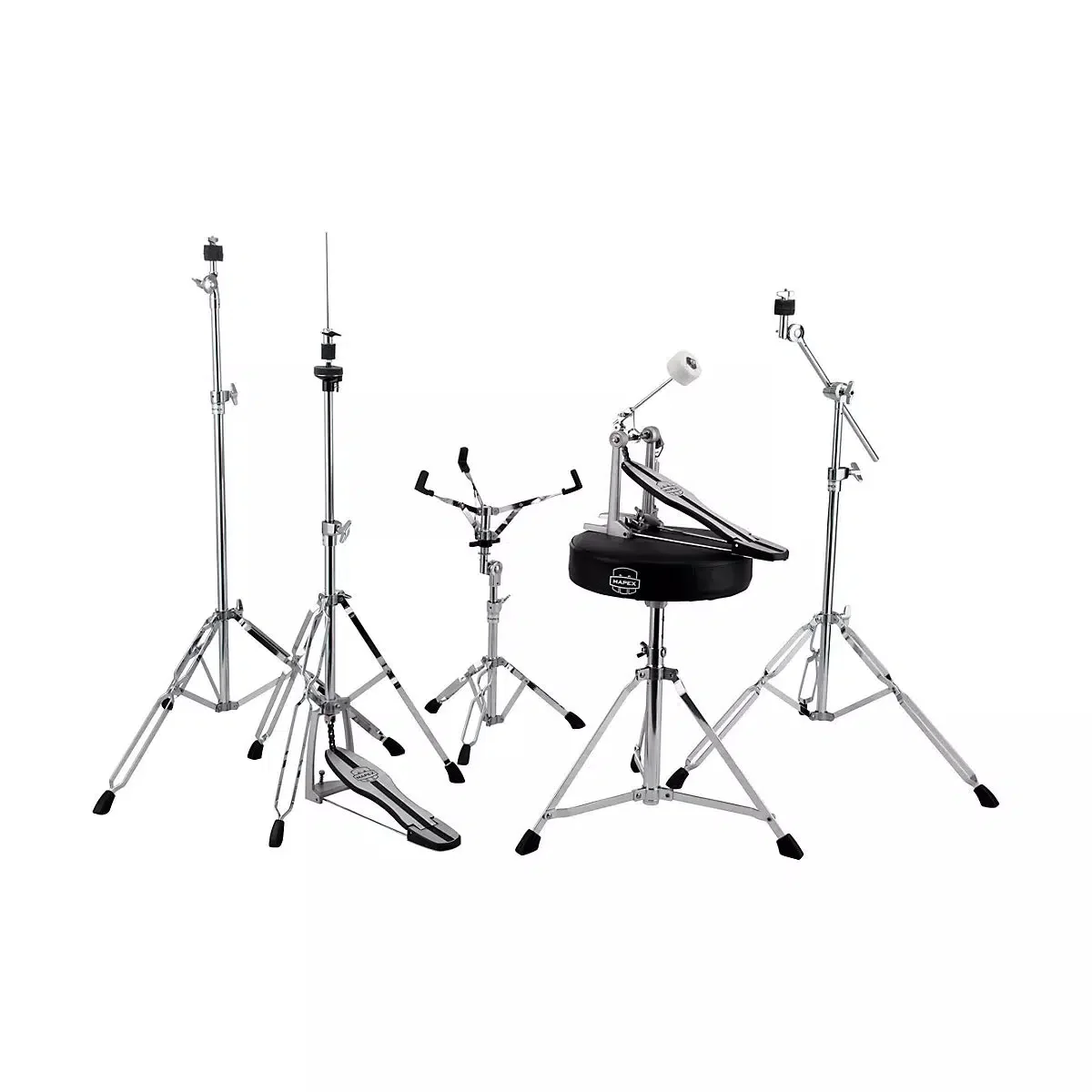 Mapex 250 Series Hardware Pack w/T400 Throne | Chrome