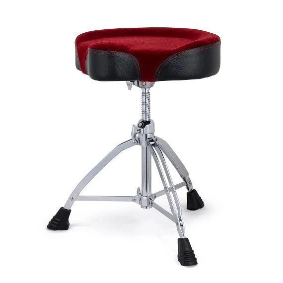 Mapex T865SER Double Braced 3 Leg Drum Throne | Red Cloth