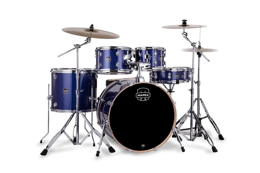 Mapex Venus 5 Piece Drum Kit | Blue Sky Sparkle
