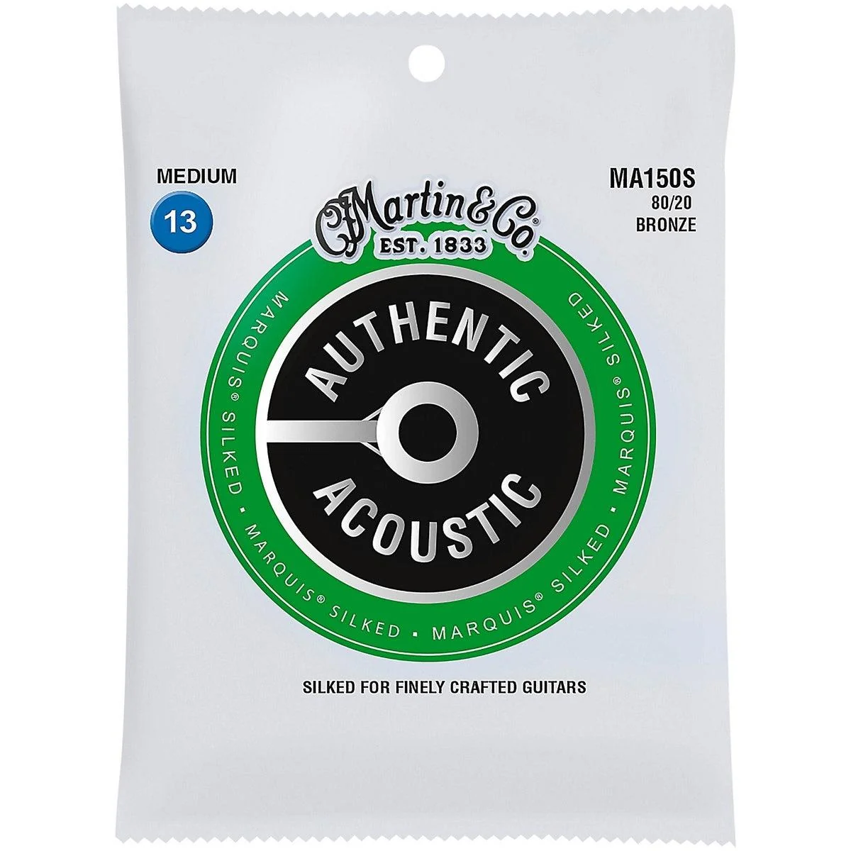Martin Marquis Silked 80/20 Bronze Guitar Strings | Medium