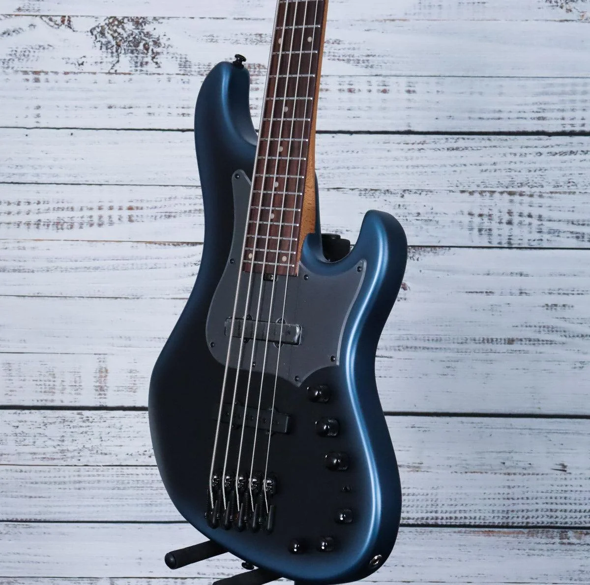 Ibanez Mode MDM1005 Bass Guitar w/Bag | Midnight Arctic Ocean Matte - Image 5