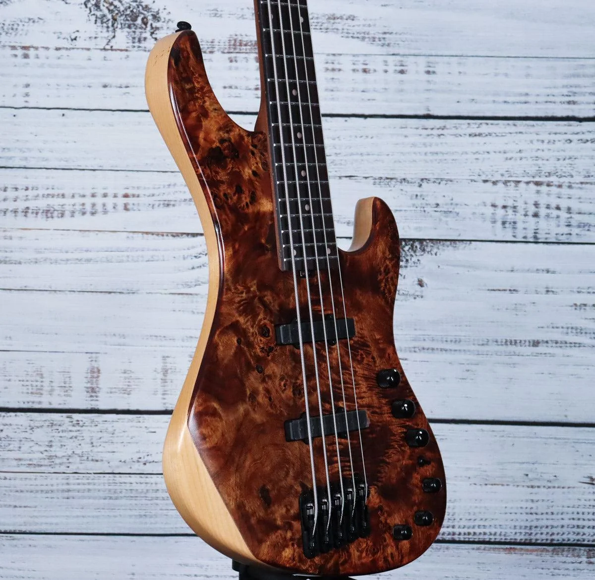 Ibanez Mode MDM1605 Bass Guitar w/Gig Bag | Natural Mocha - Image 4