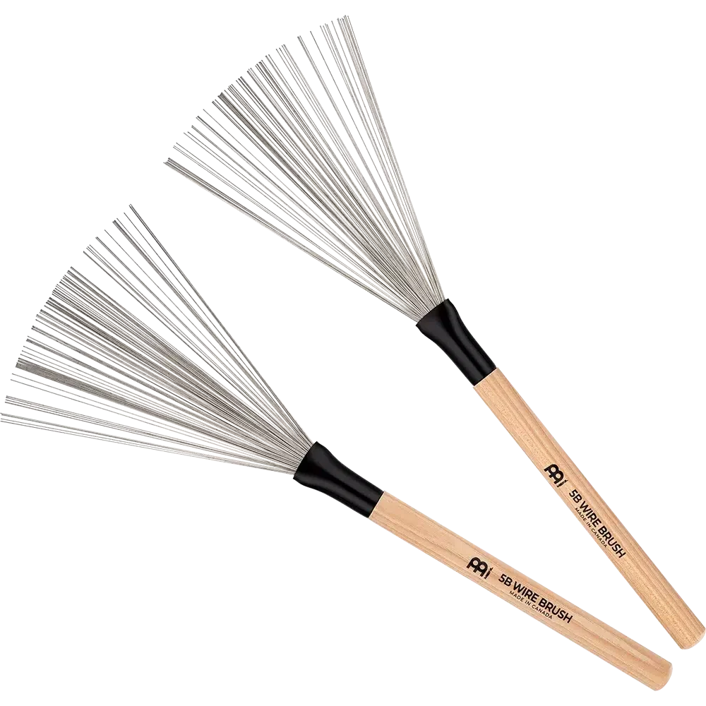 Meinl 5B Fixed Wire Brush | Pair