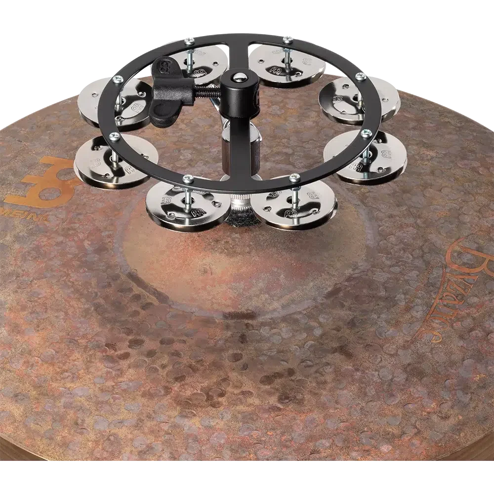 Meinl Headliner Hihat Tambourine Steel Jingles | Single Row - Image 2