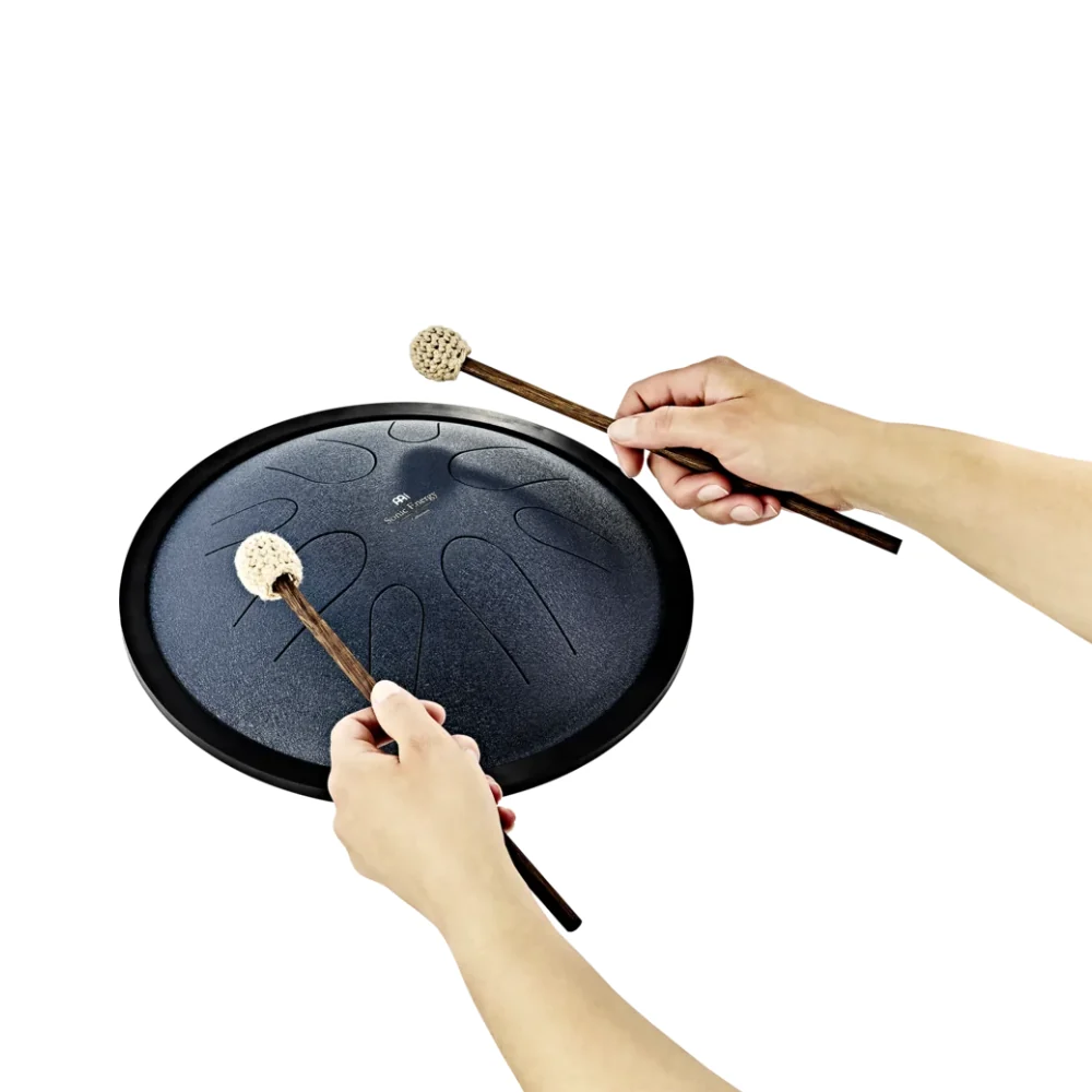 Meinl Sonic Energy Compact Steel Tongue Drum | C Minor, 432Hz | 10" (Navy Blue) - Image 2