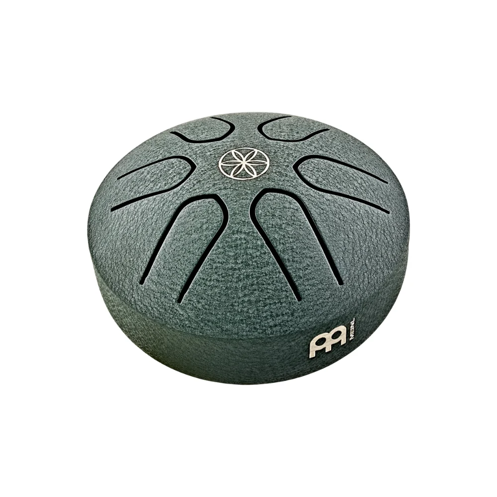 Meinl Sonic Energy Pocket Steel Tongue Drum | A Major | 3" (Dark Green)