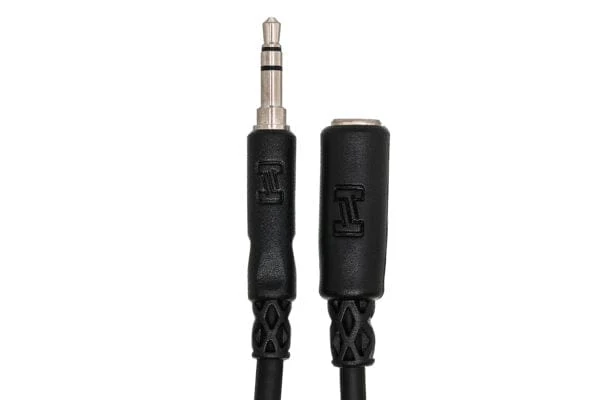 Hosa MHE125 | Headphone Extension Cable 3.5mm TRS to 3.5mm TRS | 25ft - Image 2