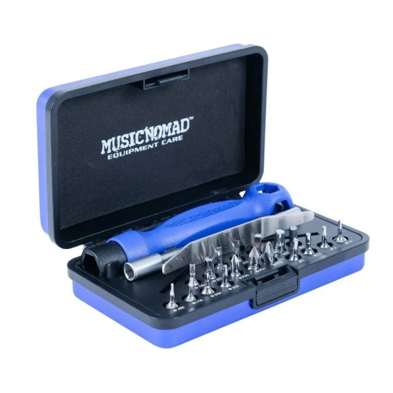 Music Nomad Premium Guitar Tech Screwdriver & Wrench Set w/Case