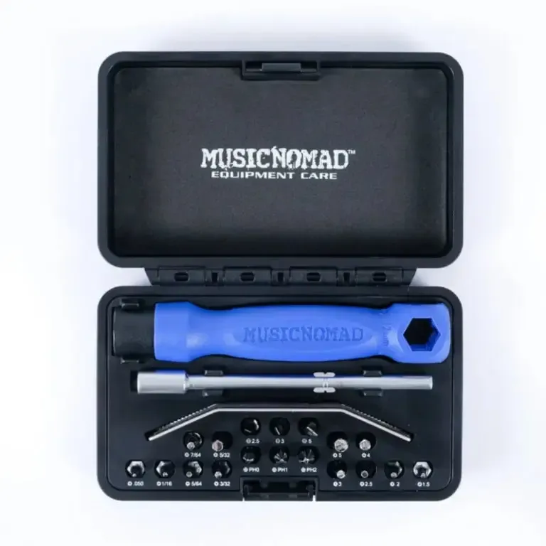 Music Nomad Premium Guitar Tech Screwdriver & Wrench Set w/Case - Image 2