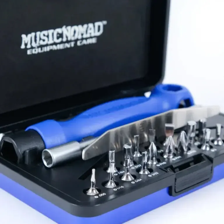 Music Nomad Premium Guitar Tech Screwdriver & Wrench Set w/Case - Image 3