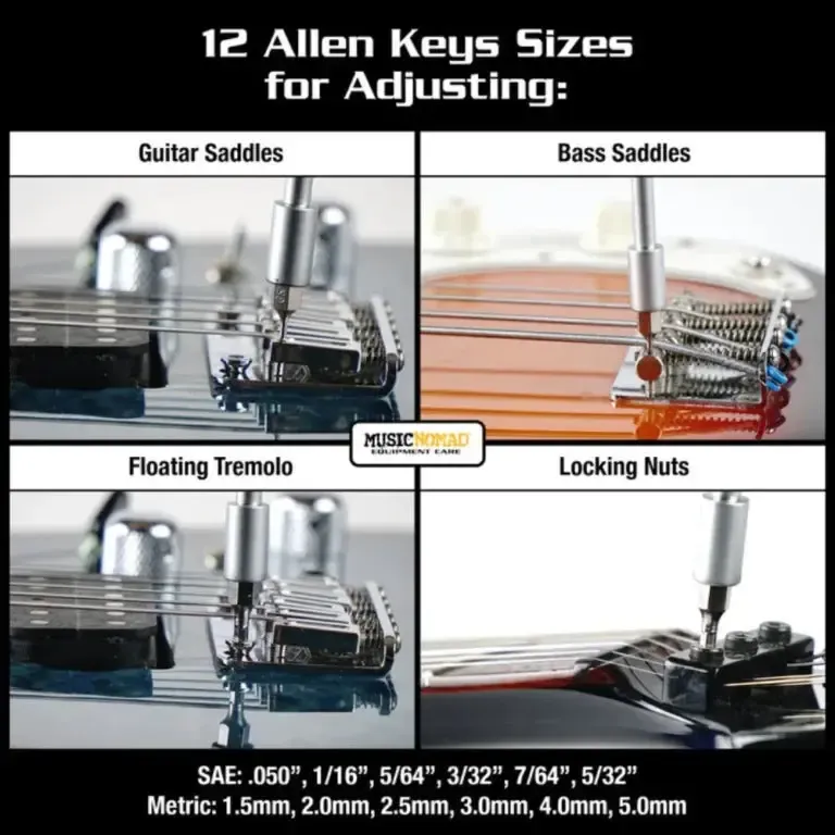 Music Nomad Premium Guitar Tech Screwdriver & Wrench Set w/Case - Image 5