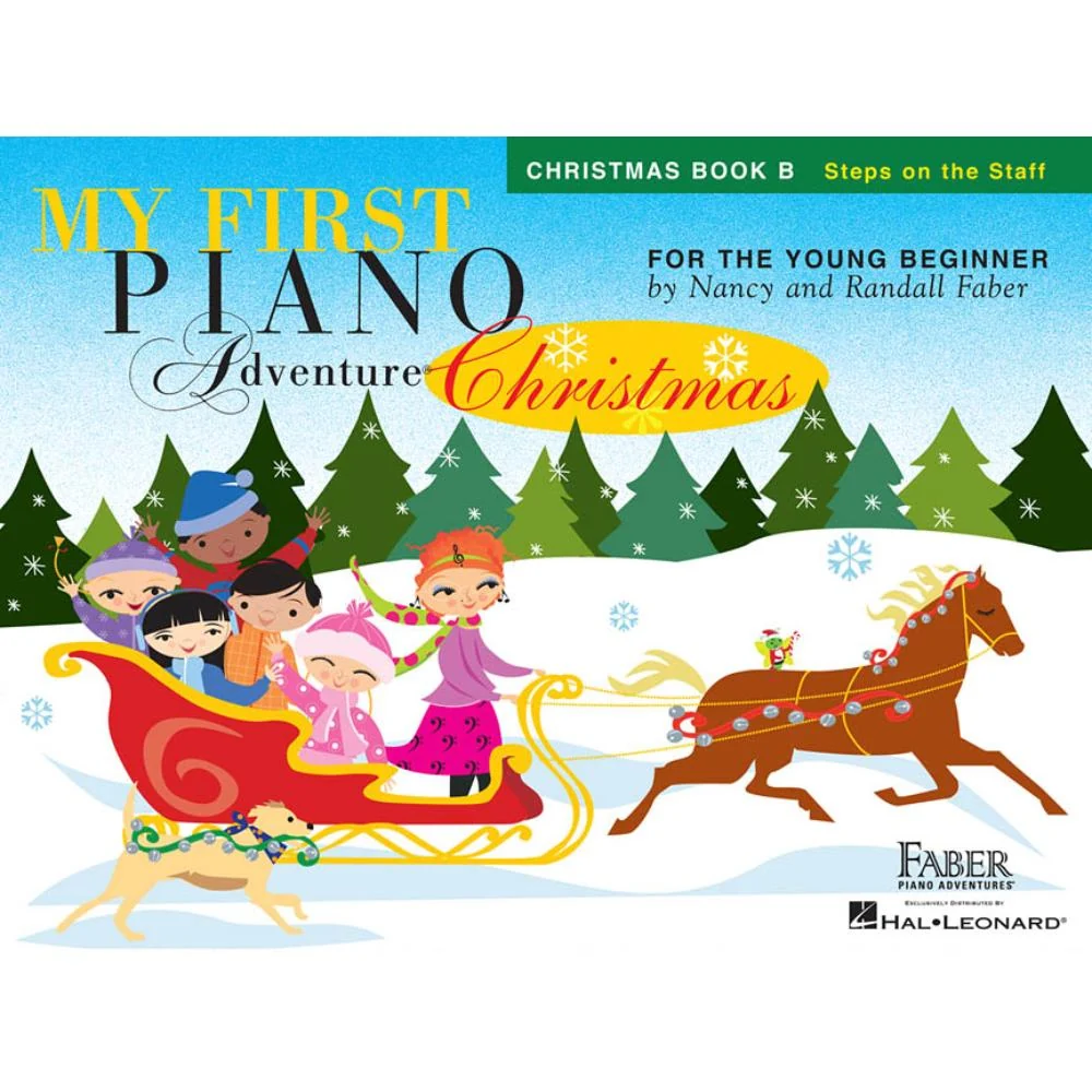 My First Piano Adventure | Christmas Book B (Early Elementary, Audio Included)