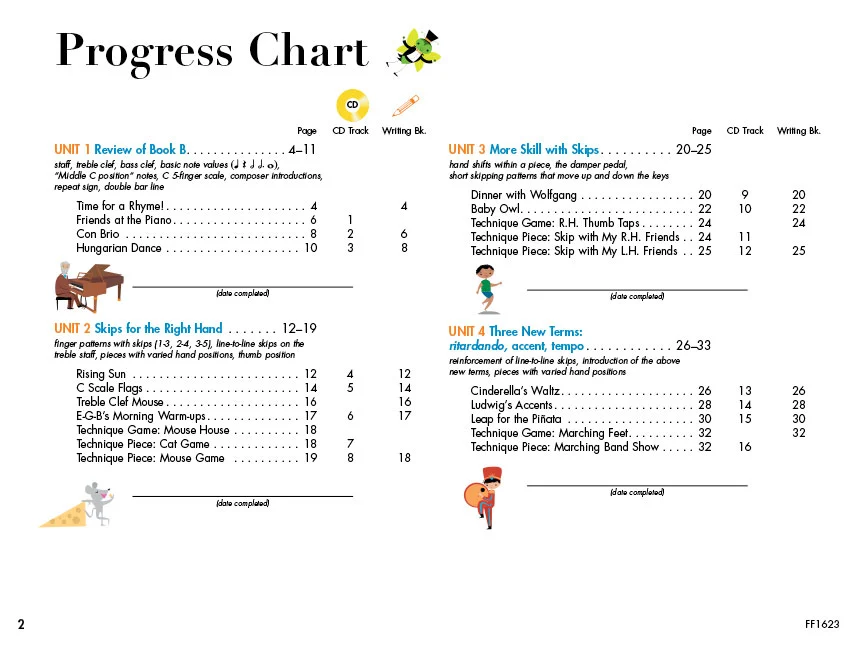 My First Piano Adventure | Lesson Book C (Young Beginner, Audio Included) - Image 2