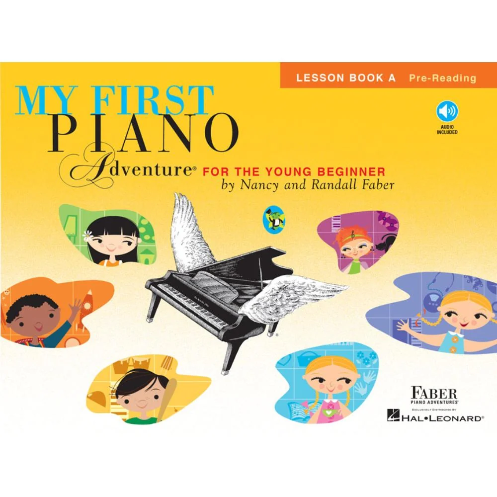 My First Piano Adventure | Lesson Book A (Pre-Reading, Audio Included)