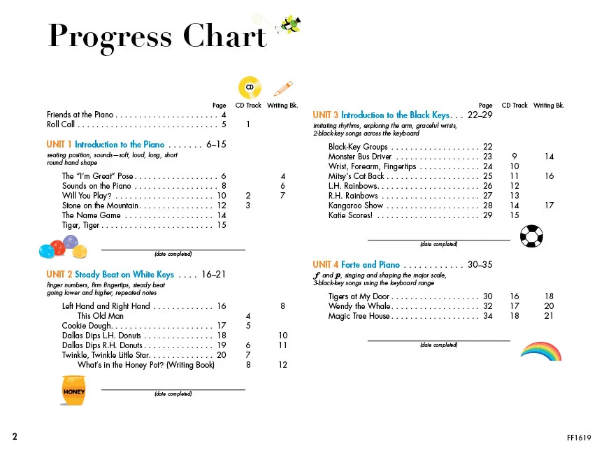 My First Piano Adventure | Lesson Book A (Pre-Reading, Audio Included) - Image 2